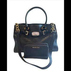 Michael Kors  Black Medium size Purse and wallet